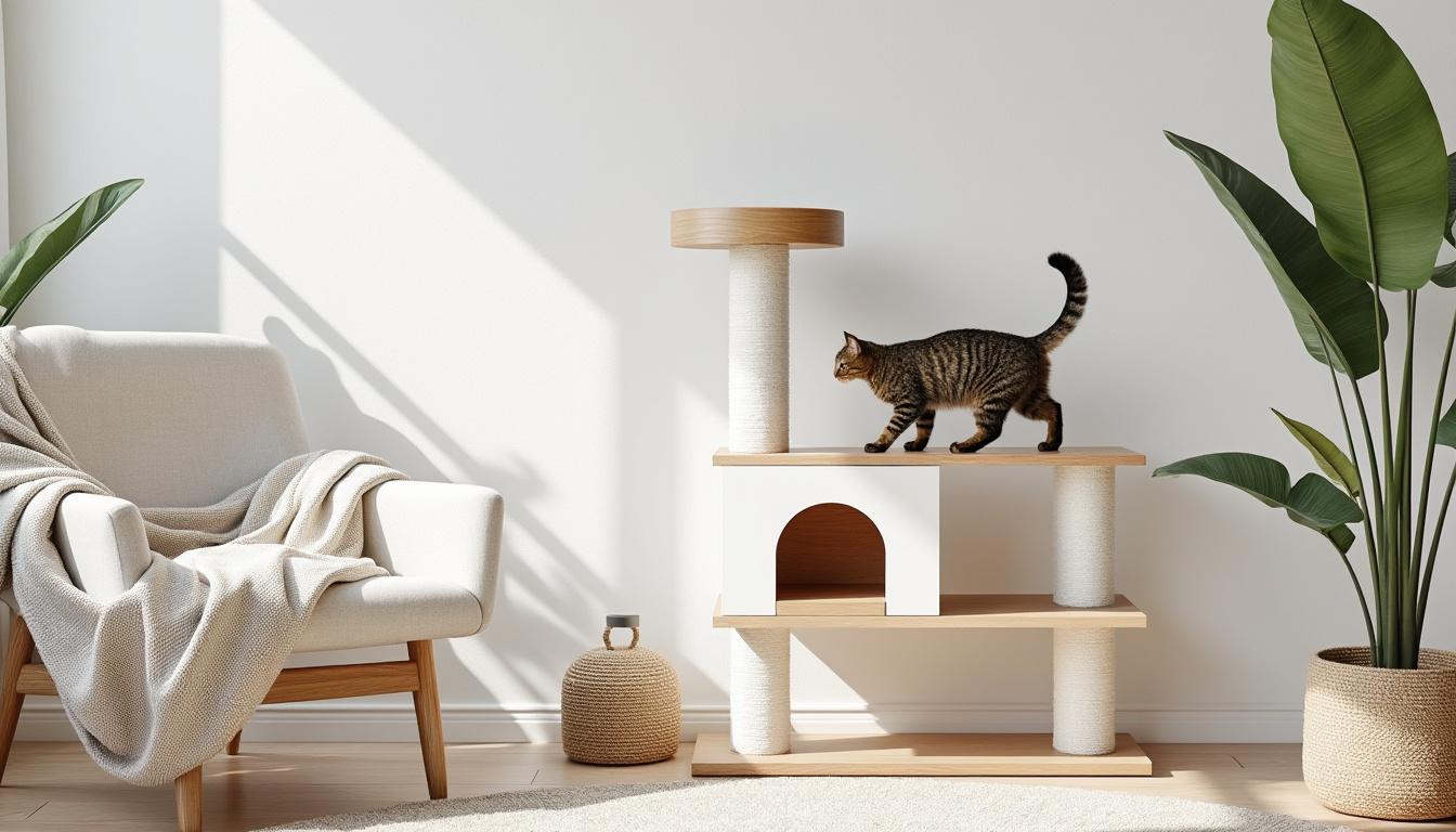 découvrez des arbres à chat design qui allient style et confort, parfaits pour embellir votre intérieur tout en offrant un espace agréable à votre compagnon félin.