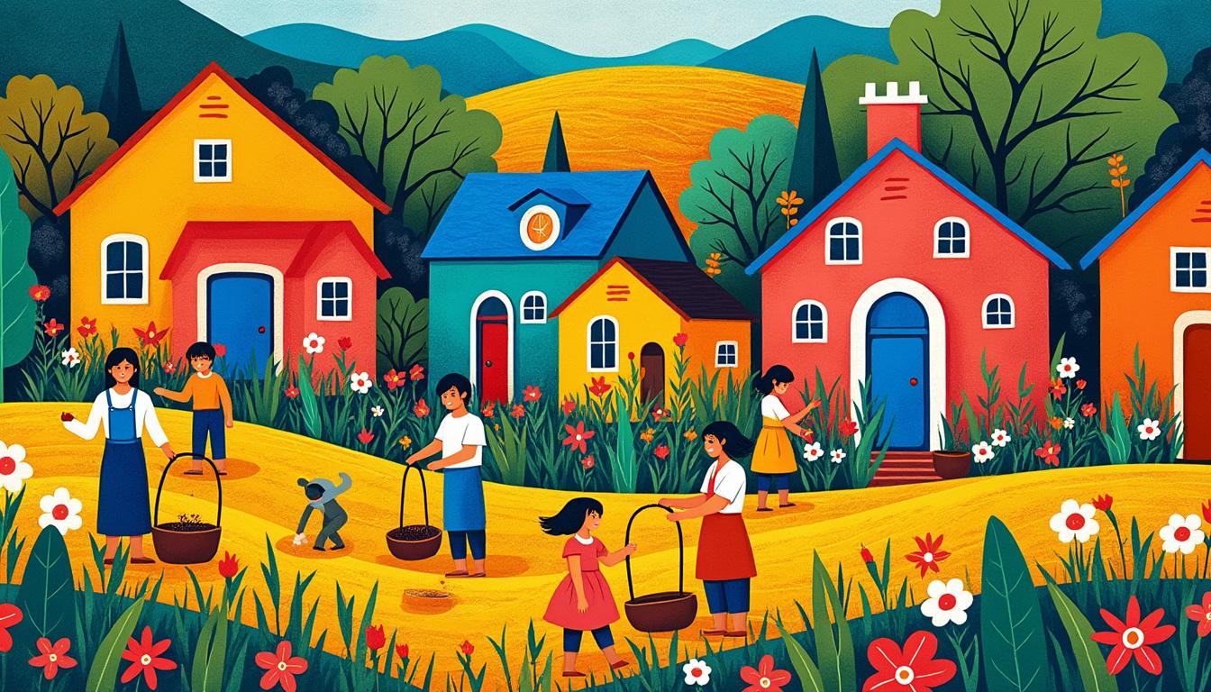 explorez les caractéristiques uniques des naïve paintings et découvrez comment ces œuvres d'art simples et colorées racontent des histoires authentiques avec une perspective originale.