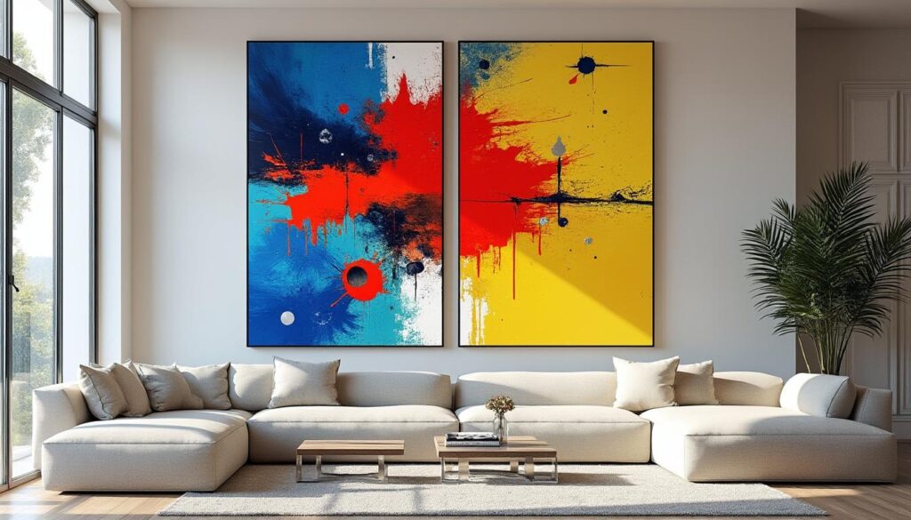 découvrez comment les peintures abstraites colorées influencent et enrichissent la décoration moderne en apportant vitalité, originalité et ambiance unique à vos espaces.