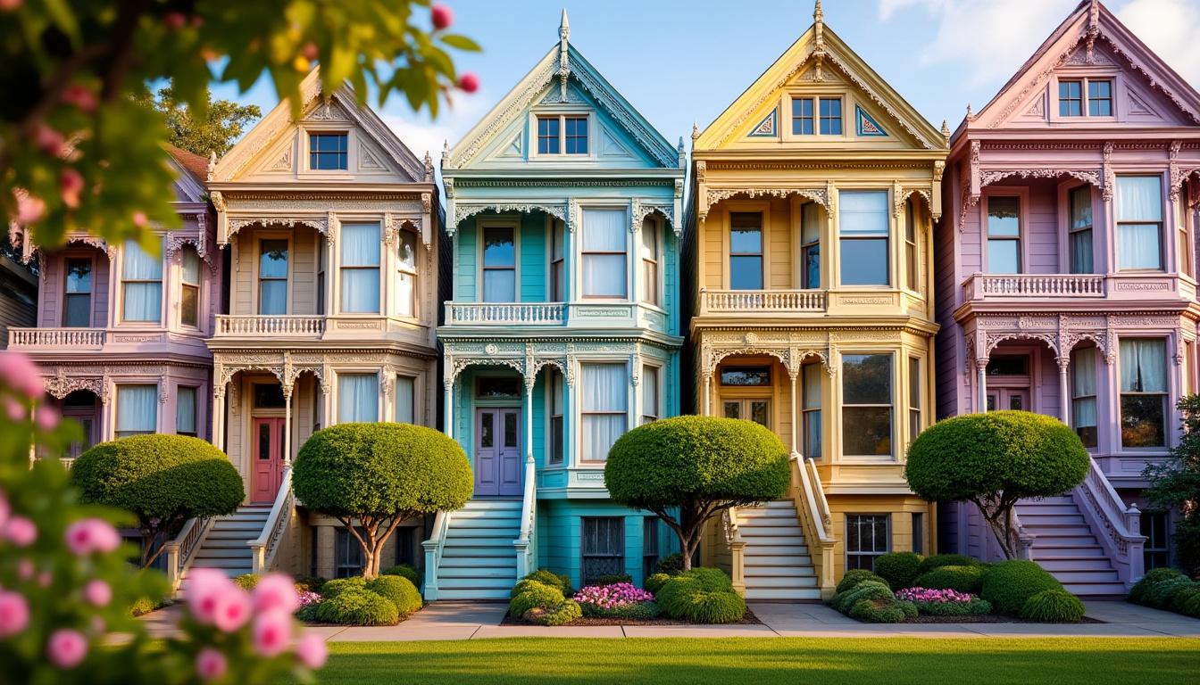 explorez l'histoire fascinante des painted ladies, ces maisons colorées au charme intemporel qui font rêver et captivent par leur élégance unique.