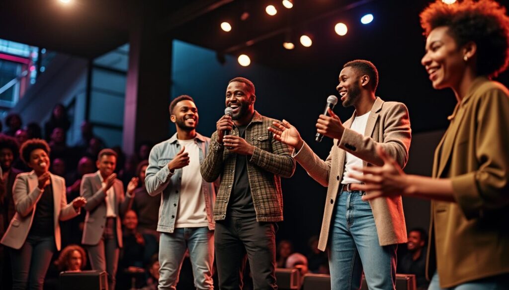 explorez les humoristes français noirs qui transforment le paysage comique avec leur talent unique et leurs perspectives innovantes.