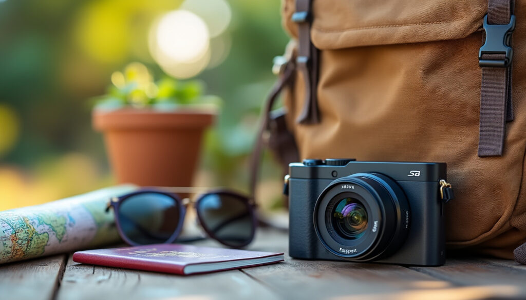 découvrez comment choisir l'appareil photo idéal pour voyager léger tout en capturant les moments essentiels de vos aventures avec simplicité et qualité.