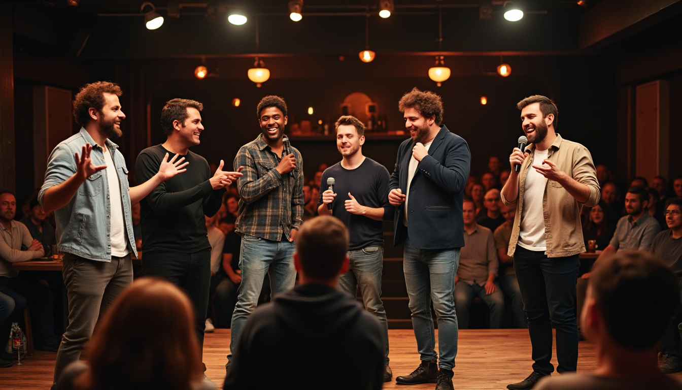 explorez les humoristes françaises qui illuminent la scène comique actuelle avec leur talent et leur humour unique.