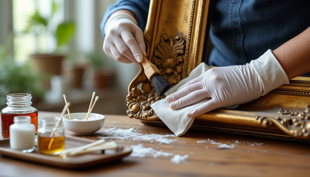 découvrez nos conseils pratiques pour nettoyer un cadre de tableau ancien en douceur, en préservant son intégrité et son charme.