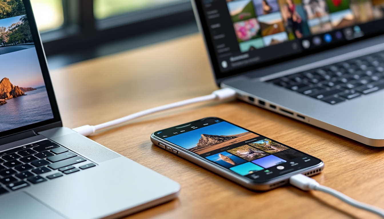 découvrez comment transférer facilement vos photos de votre iphone vers un pc grâce à des méthodes simples et rapides, adaptées à tous les niveaux.