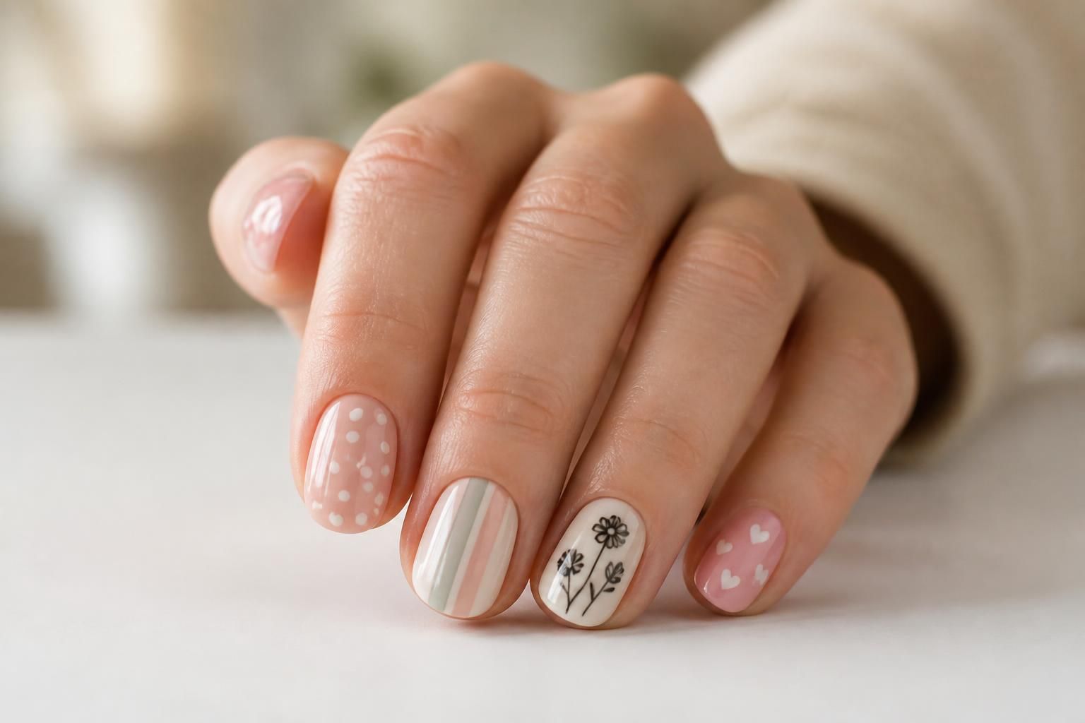 découvrez des dessins faciles pour ongles avec des motifs simples à réaliser chez vous, pour une manucure élégante et rapide.
