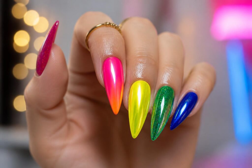 découvrez comment adopter la tendance onglerie flashy avec des couleurs vives et audacieuses pour un style unique et tendance. conseils et inspirations pour des ongles colorés qui attirent tous les regards.