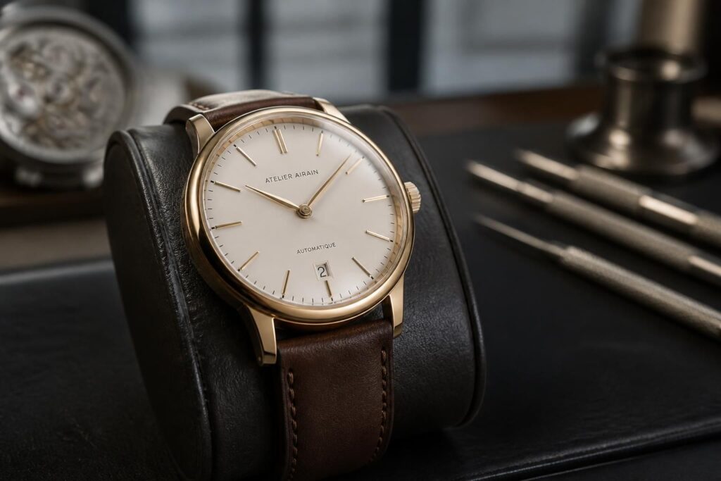 découvrez airain watches, où design élégant et précision horlogère se rencontrent pour créer des montres d'exception alliant style et performance.
