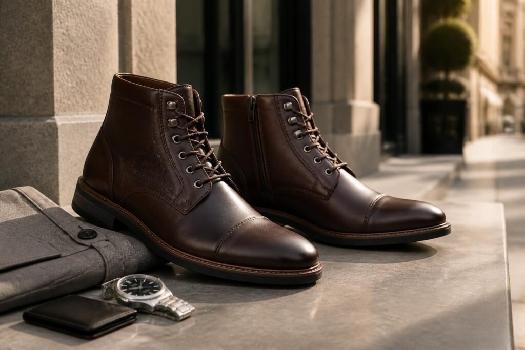 découvrez la meilleure marque de bottines pour homme alliant style et confort. trouvez la paire parfaite pour un look tendance sans compromis sur le bien-être.