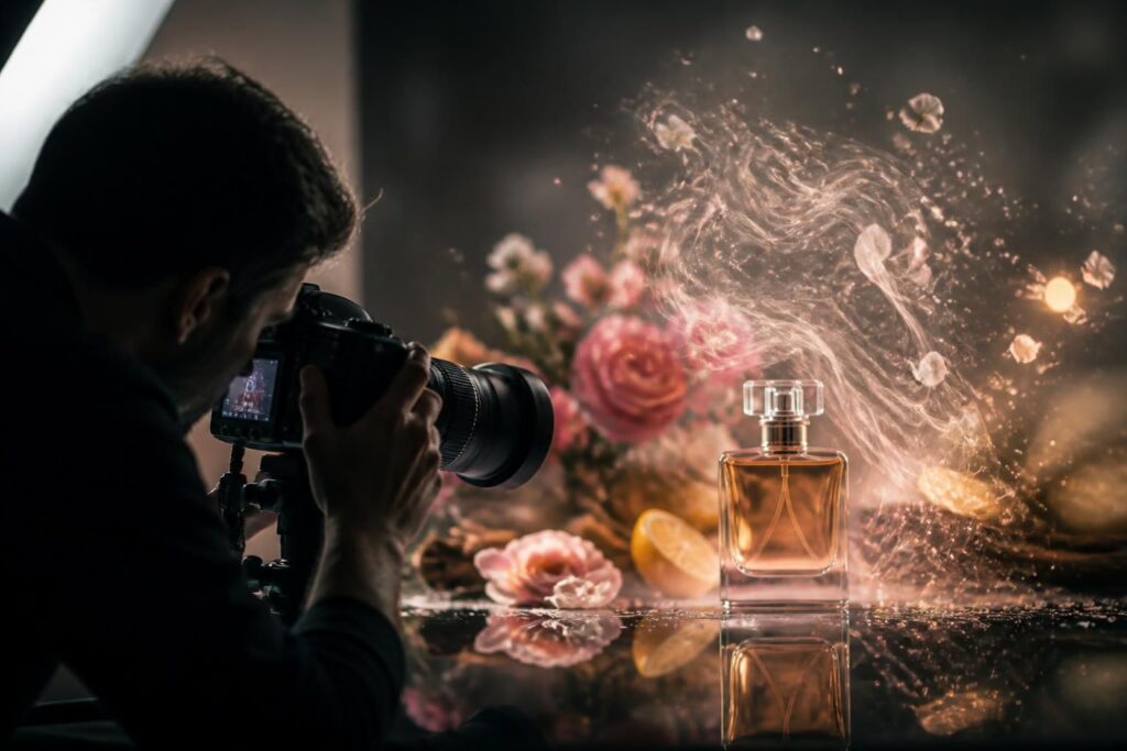 découvrez comment un photographe de parfum parvient à capturer l’essence unique d’un parfum en image, mêlant créativité et techniques visuelles pour sublimer chaque fragrance.