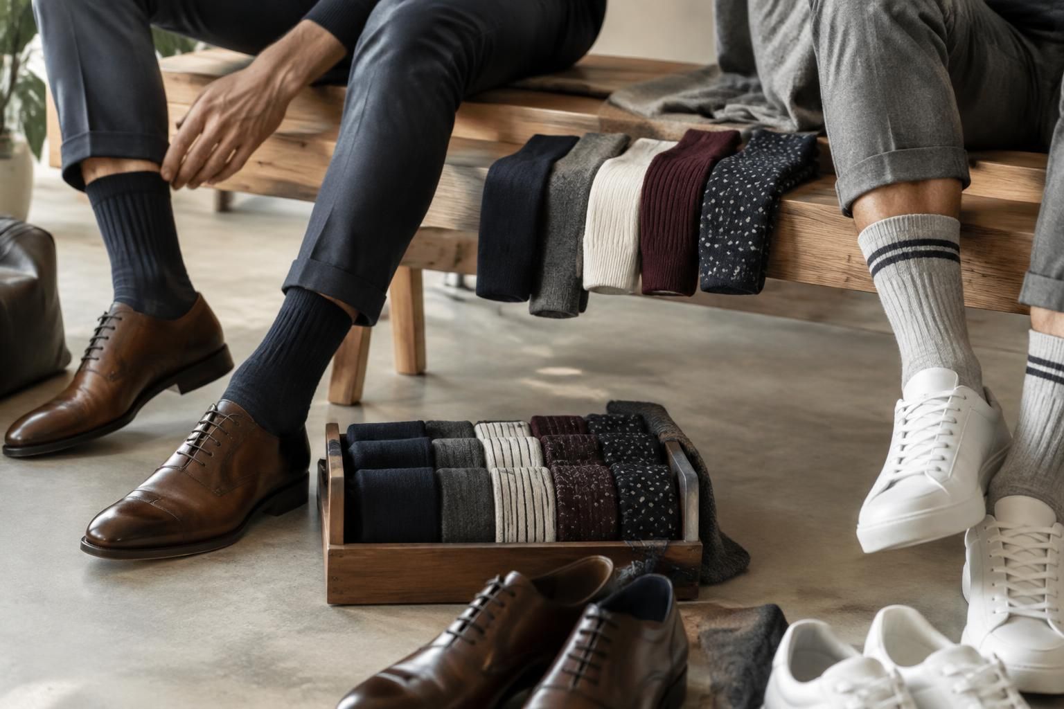 découvrez notre sélection de chaussettes de marque pour homme : des modèles incontournables alliant confort, qualité et style pour toutes les occasions.